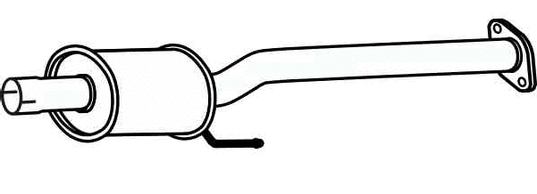 Centre Muffler (HUS-262)