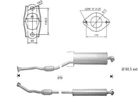 Catalytic Converter (TK-894)