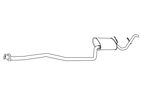 Rear Muffler (FS-204)