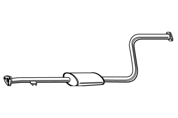 Centre Muffler (HOS-132)