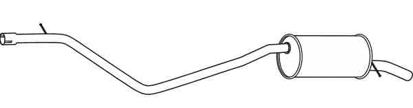 Rear Muffler (RS-511)