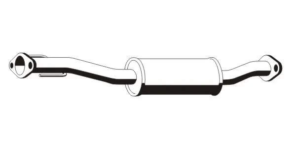 Centre Muffler (DAS-118ERNS)