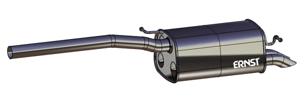Rear Muffler (VS-431ERNS)