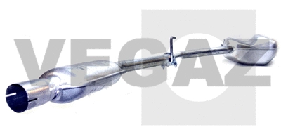 Centre/Rear Muffler (MS-233)