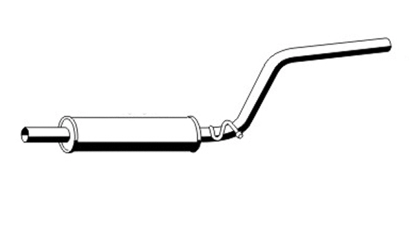 Centre Muffler (VS-486ERNS)