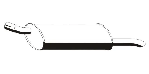 Rear Muffler (OS-301ERNS)