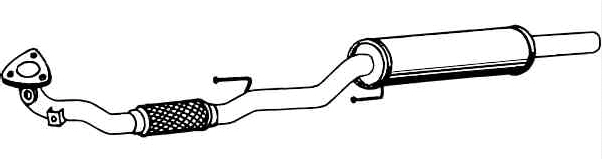 Front Muffler (SKS-76)