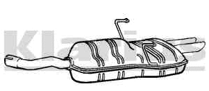 Rear Muffler (MOS-223)