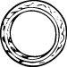 Seal Ring, exhaust pipe (VOD-111)