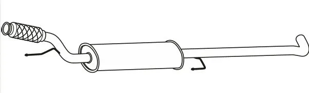 Centre Muffler (DS-501)