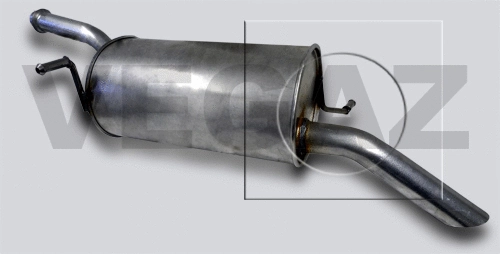 Rear Muffler (CS-317)