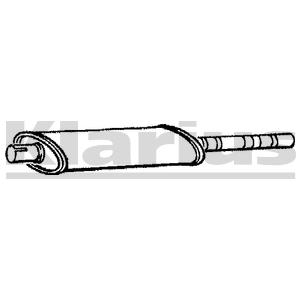 Centre Muffler (PGS-116)