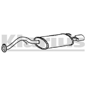 Rear Muffler (MOS-218)
