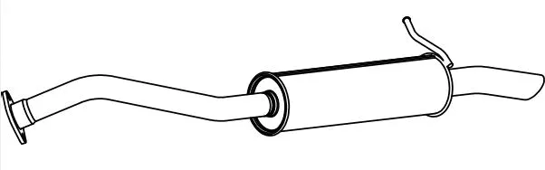 Rear Muffler (TS-371)