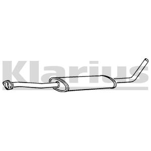 Centre Muffler (LDS-25)