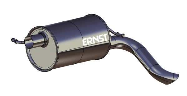 Rear Muffler (VS-287ERNS)