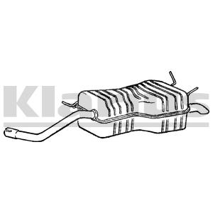 Rear Muffler (RS-336)