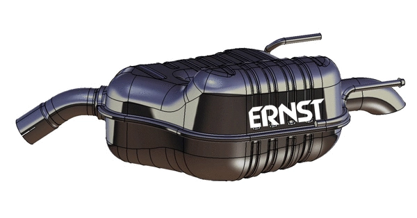 Rear Muffler (OS-565ERNS)