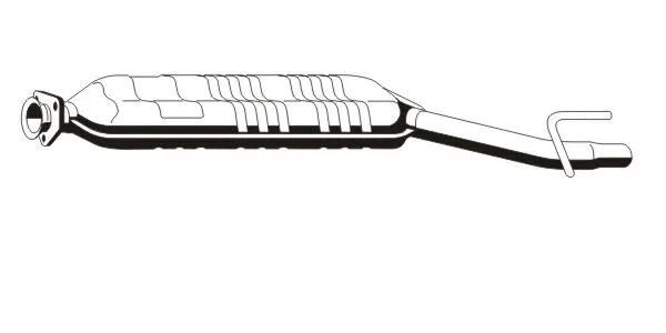 Centre Muffler (MS-310ERNS)