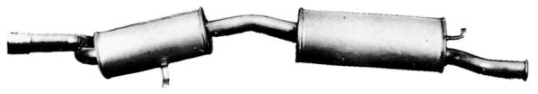 Rear Muffler (FTS-141)