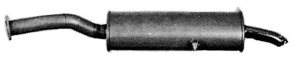Rear Muffler (FTS-120)