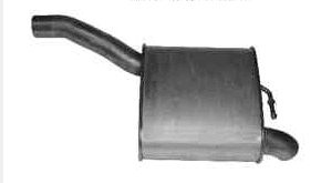 Rear Muffler (FS-470EBER)