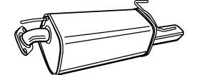 Rear Muffler (OS-549)