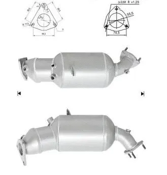 Soot/Particulate Filter, exhaust system (SEK-941)