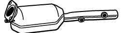 Soot/Particulate Filter, exhaust system (RK-844SIC)