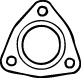 Gasket, exhaust pipe (MOD-114)