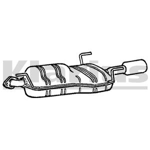 Rear Muffler (OS-570)