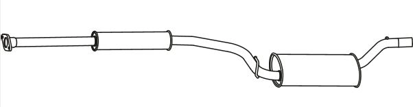 Centre Muffler (MZS-211)