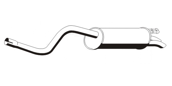 Rear Muffler (FTS-336ERNS)