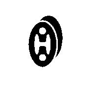 Mount, exhaust system (HOG-109)