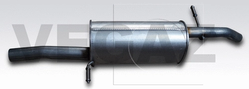 Rear Muffler (CS-322)