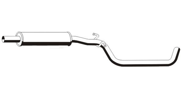 Centre Muffler (VS-389ERNS)