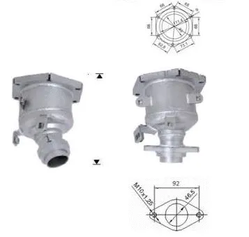 Catalytic Converter (DK-804)