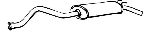 Rear Muffler (RS-127)