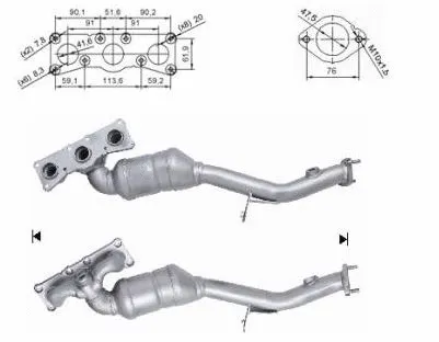 Catalytic Converter (AK-839)