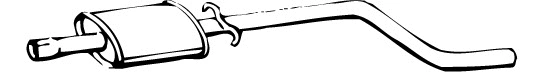 Centre Muffler (VOS-42)