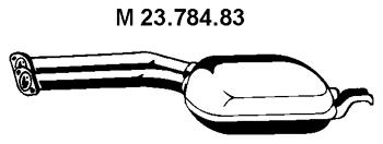 Centre Muffler (MS-119EBER)