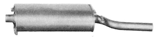 Rear Muffler (VS-166IMA)