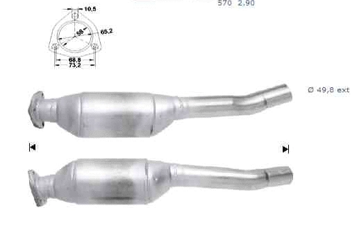 Catalytic Converter (AK-909)