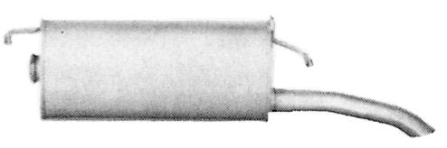 Rear Muffler (CS-107)