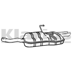 Rear Muffler (MOS-222)