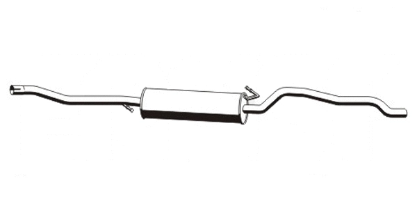 Centre Muffler (VS-288ERNS)