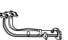 Exhaust Pipe (HOR-54)