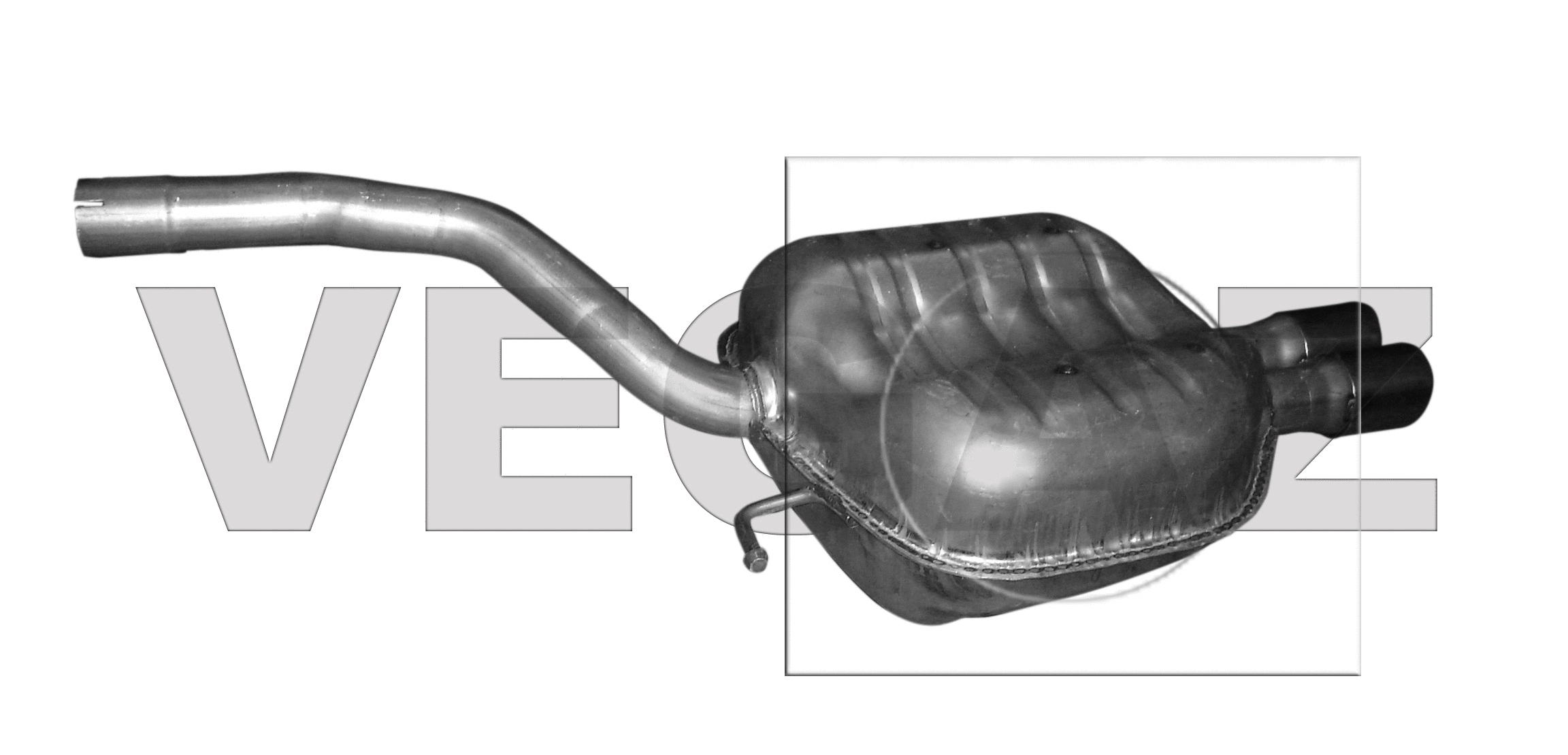 Rear Muffler (VS-525)