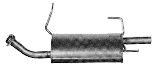 Rear Muffler (DS-117)