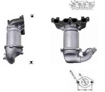 Catalytic Converter (FK-965)